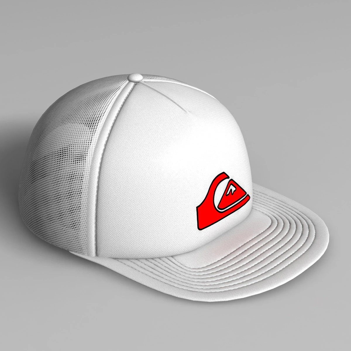 quiksilver mens good times hat 3D Model .c4d .max .obj .3ds .fbx .stl .blend 