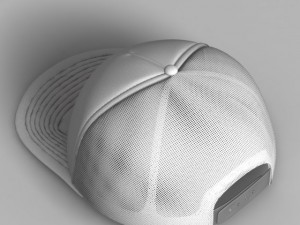 quiksilver mens good times hat Modèle 3D