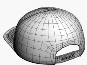 quiksilver mens good times hat 3D Model