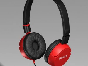 cuffie sony mdrzx100 zx Modello 3D