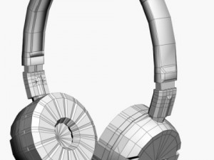 headphone  sony mdrzx100 zx Modello 3D