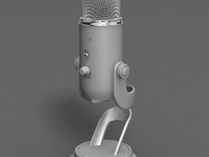 blue microphones yeti usb microphone Model 3D