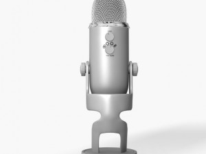 blue microphones yeti usb microphone 3D Модель