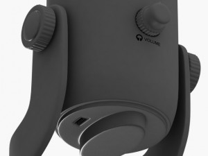 blue microphones yeti usb microphone 3D Модель