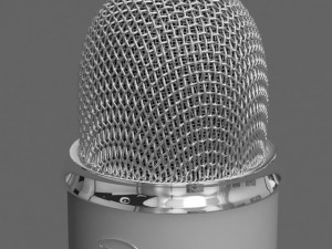 blue microphones yeti usb microphone 3D Модель