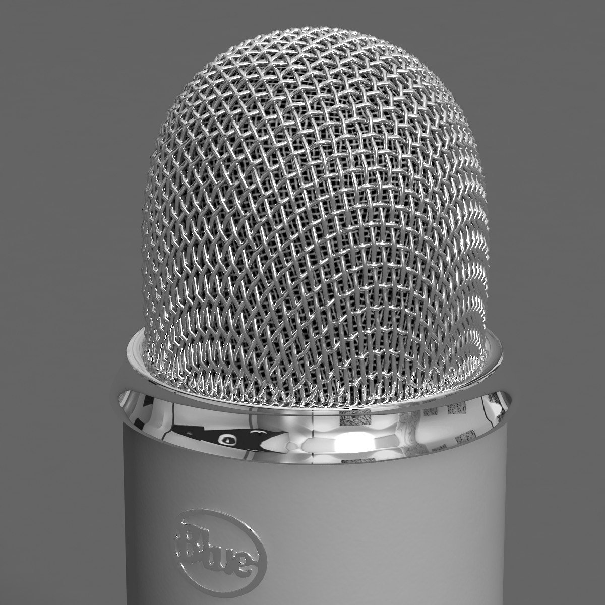 ArtStation - Blue Yeti USB Microphone / 3d model & render!