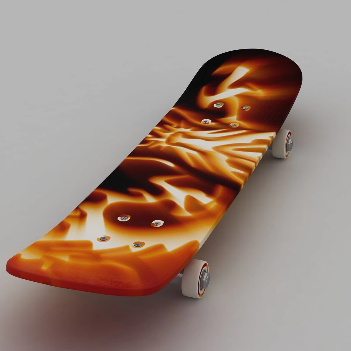 skateboard 3D Model .c4d .max .obj .3ds .fbx .stl .blend 