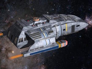 spaceship Model 3D