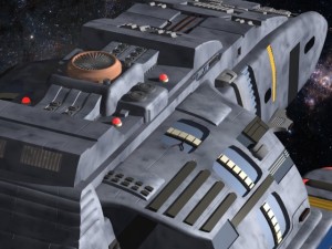 spaceship Model 3D
