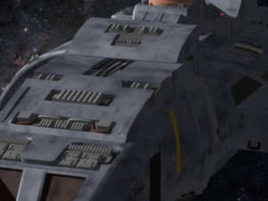 spaceship Model 3D