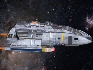 spaceship Model 3D