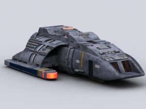 spaceship 3D Model