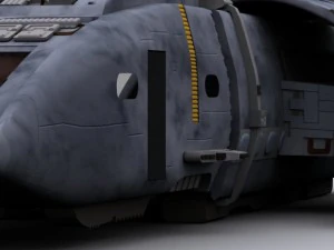 spaceship 3D Model