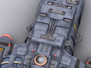 spaceship 3D Model