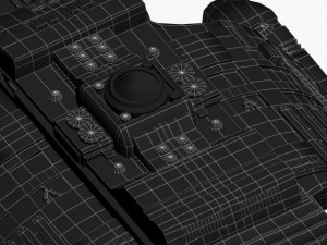 spaceship Model 3D
