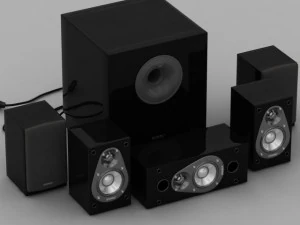 głośnik energii Model 3D