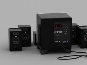 energy speaker 3D Model