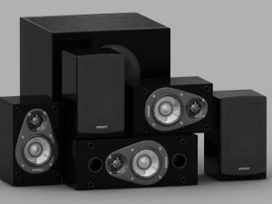 energy speaker 3D Model