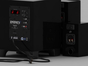 energy speaker 3D मॉडल