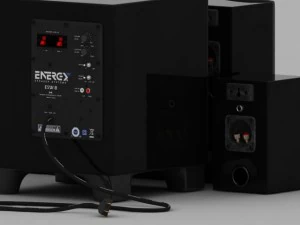 energy speaker 3D Model