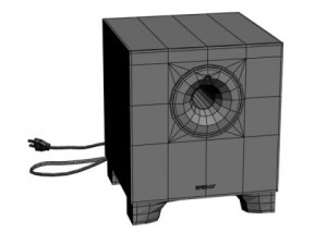 energy speaker 3D मॉडल