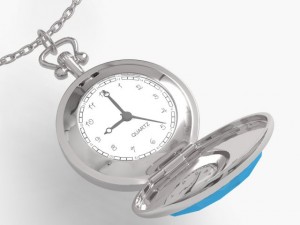 ladies decoration pocket watch Modèle 3D