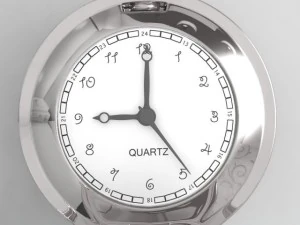 ladies decoration pocket watch 3D Model