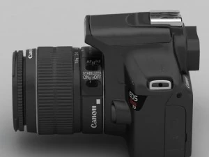canon eos rebel t3 3D Model