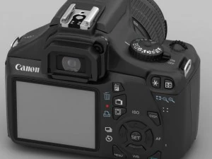 canon eos rebel t3 3D Model