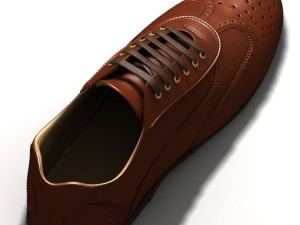 man shoes 3D Model