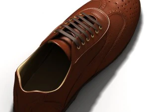 man shoes 3D Model