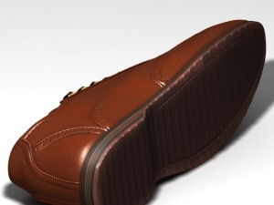 man shoes 3D Model