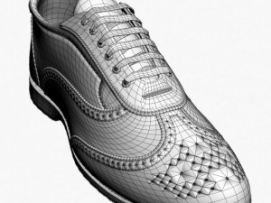 man shoes 3D Model