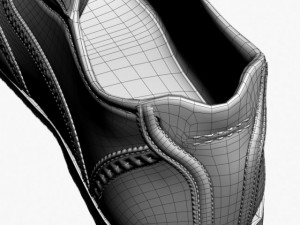 man shoes 3D Model