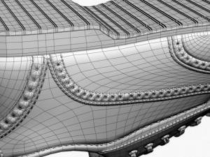 man shoes 3D Model