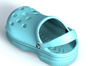 kid classic clog 3D मॉडल