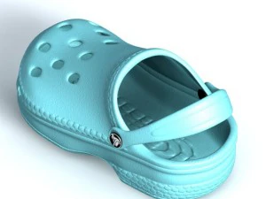 kid classic clog 3D Model