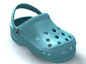 kid classic clog 3D Model