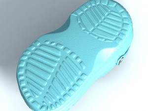 kid classic clog 3D मॉडल