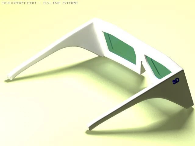 cinemaclassic3dglasses 3D Model .c4d .max .obj .3ds .fbx .stl .blend 