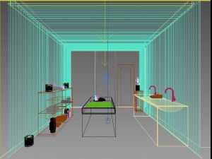 massage room Modelo 3D