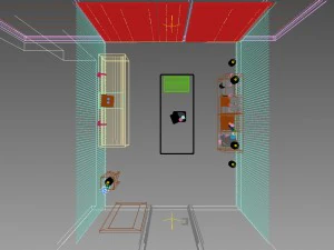 massage room 3D Model