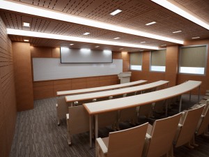 lecture room Model 3D