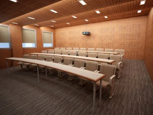 lecture room 3D Model