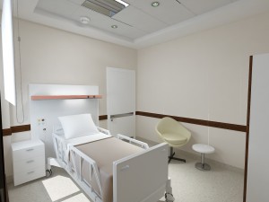 patient room1 Model 3D