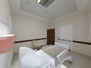 patient room1 Model 3D