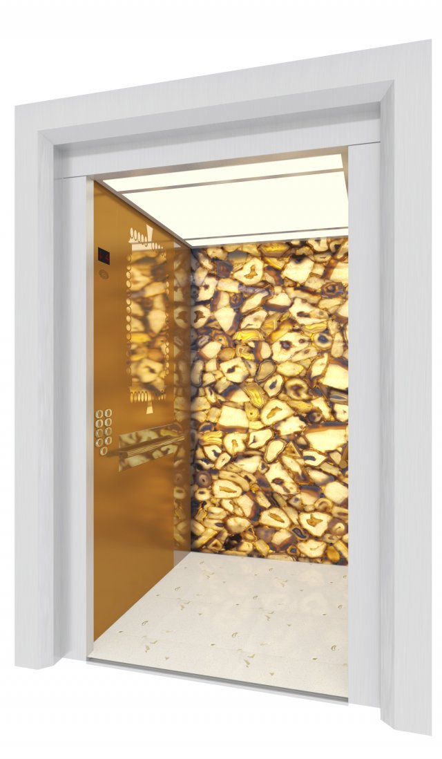 marble elevator Model 3D .c4d .max .obj .3ds .fbx .stl .blend 