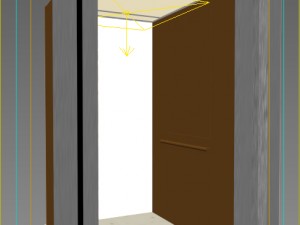marble elevator Model 3D