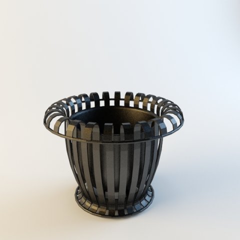 planter 2 3D Модель .c4d .max .obj .3ds .fbx .stl .blend 