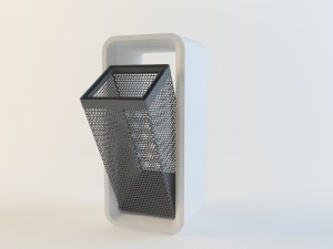 litter bin Model 3D